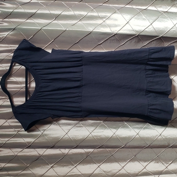 🦋4 for $20, or as marked. EUC-ASOS Empire Waist Ruffle Bottom Cotton Dress - Picture 6 of 6